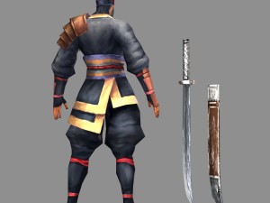 black assassin 3D Модель