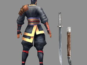 black assassin 3D Model