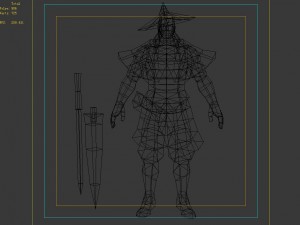 wandering swordsman 3D 模型