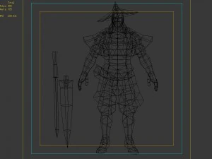 wandering swordsman 3D Model