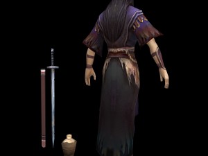 desolate swordsman 3D Модель