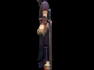 desolate swordsman 3D Модель