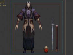 desolate swordsman 3D Модель