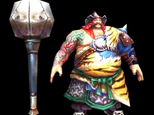 rebel leader 3D Model