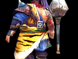 rebel leader 3D Model