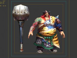 rebel leader 3D Model