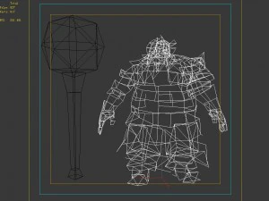 rebel leader 3D Model