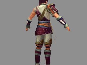 leather man 03 3D Model