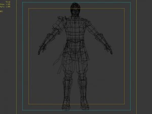 leather man 03 3D Model