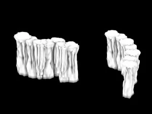 cliffs - shek pik 03 3D Model
