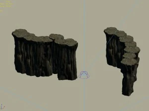 cliffs - shek pik 03 3D Model