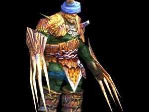 armored person 3D 模型