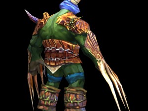 armored person 3D 模型