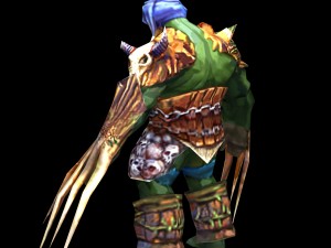 armored person 3D 模型
