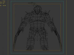 armored person 3D Model