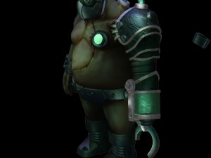 evil creature - biochemical soldier 01 3Dモデル