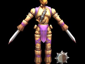 abandoned wood people 3D Model