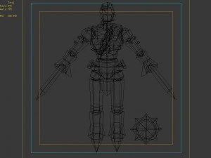 abandoned wood people 3D Model