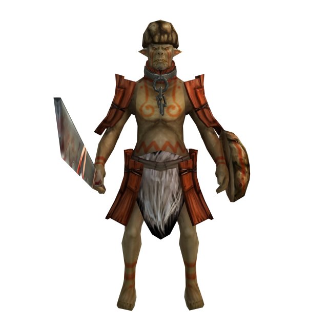 game 3d character - npc wild soldier 3D Модель .c4d .max .obj .3ds .fbx .stl .blend