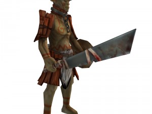game 3d character - npc wild soldier 3D Модель
