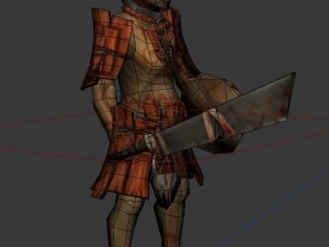 game 3d character - npc wild soldier 3D Модель