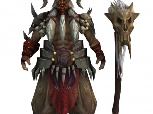 game 3d character - npc pluto 3D Model