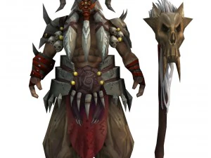 karakter permainan 3d - npc pluto Model 3D