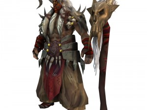 game 3d character - npc pluto 3D-Modell