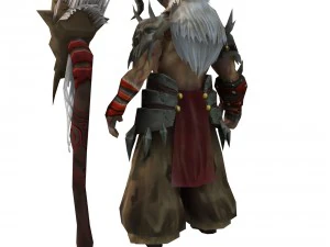 game 3d character - npc pluto 3D Model