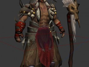 game 3d character - npc pluto 3D-Modell