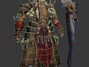 game 3d character - npc pluto 3D-Modell