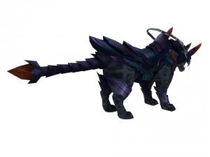 game 3d character - leopard mount 2 3D Model