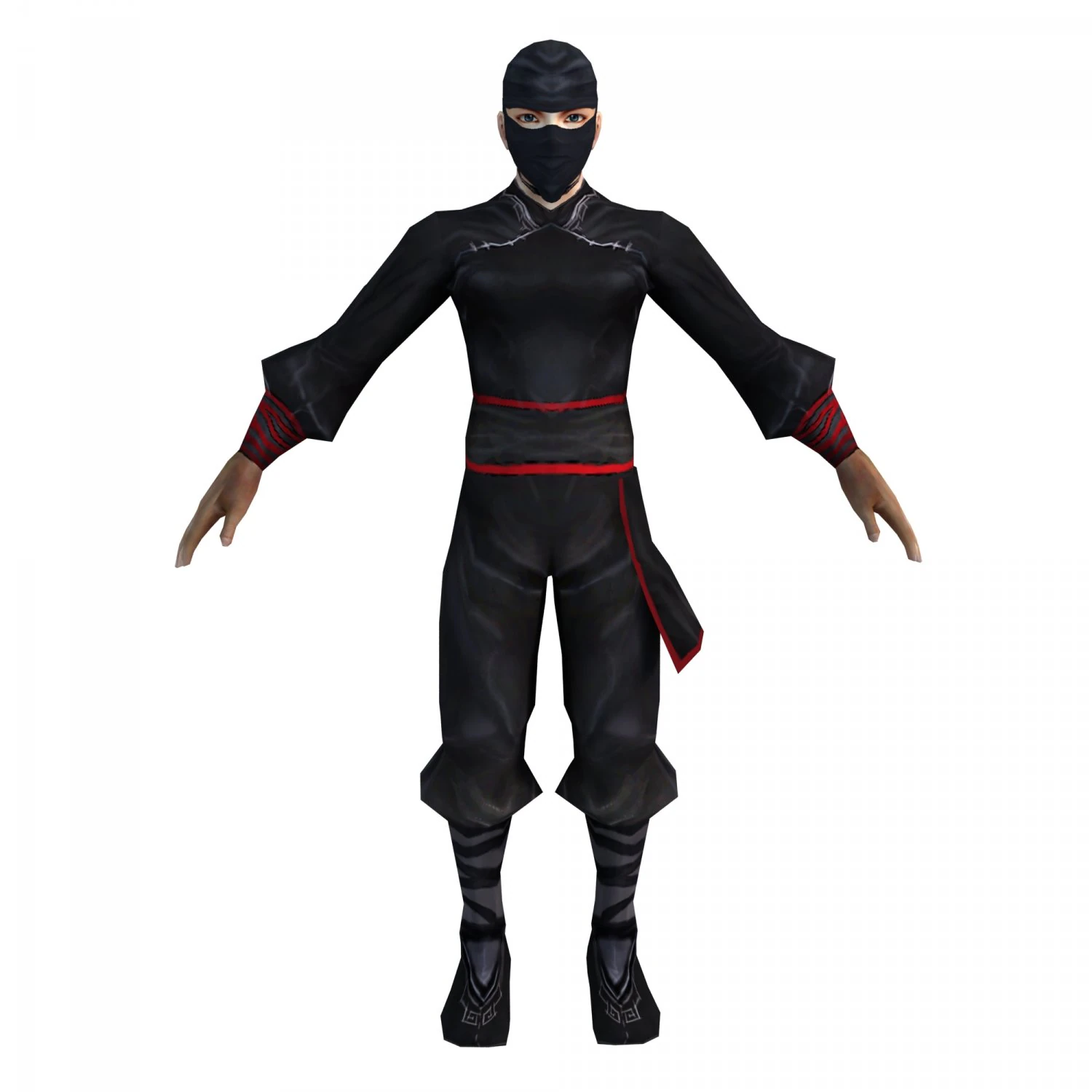 game 3d characters - black men - men 3D Model .c4d .max .obj .3ds .fbx .stl .blend 