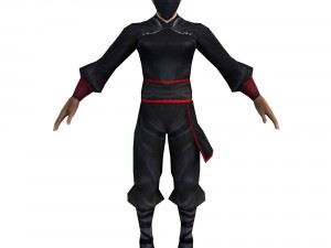 game 3d characters - black men - men Modelo 3D