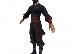 game 3d characters - black men - men 3Dモデル