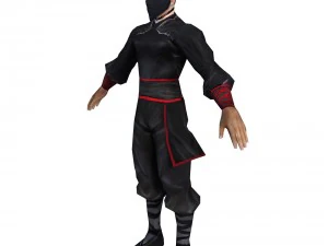 game 3d characters - black men - men 3D Model