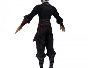 game 3d characters - black men - men 3D Model