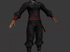 game 3d characters - black men - men 3Dモデル