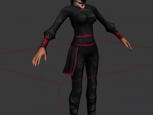 game 3d characters - black men - women Modelo 3D