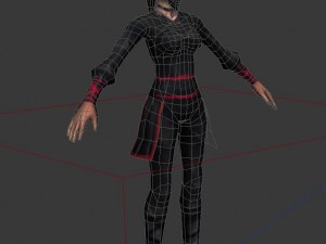 game 3d characters - black men - women Modelo 3D