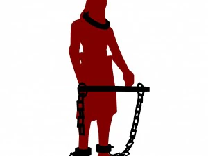game 3d character - old prisoner 3D Model