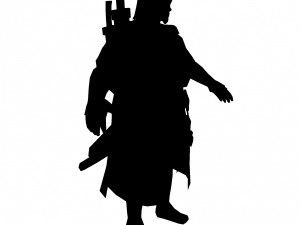 game 3d character - wood alone Modelo 3D