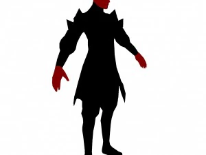 game 3d character - male taoist 03 3D Model
