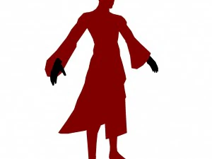 game 3d character - male mage 01 3D Model