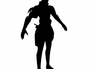 game 3d character - male archer 03 3Dモデル