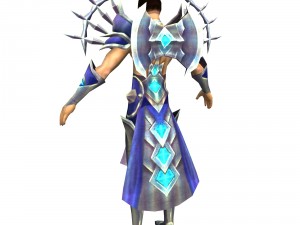 game 3d character - male archer 05 3Dモデル