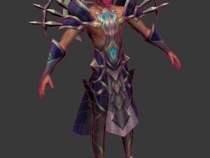 game 3d character - male archer 05 3Dモデル