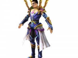 game 3d character - male archer 06 3D Модель