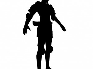 game 3d character - male warrior 02 3D 모델