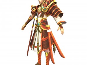 game 3d character - male warrior 06 3D 模型